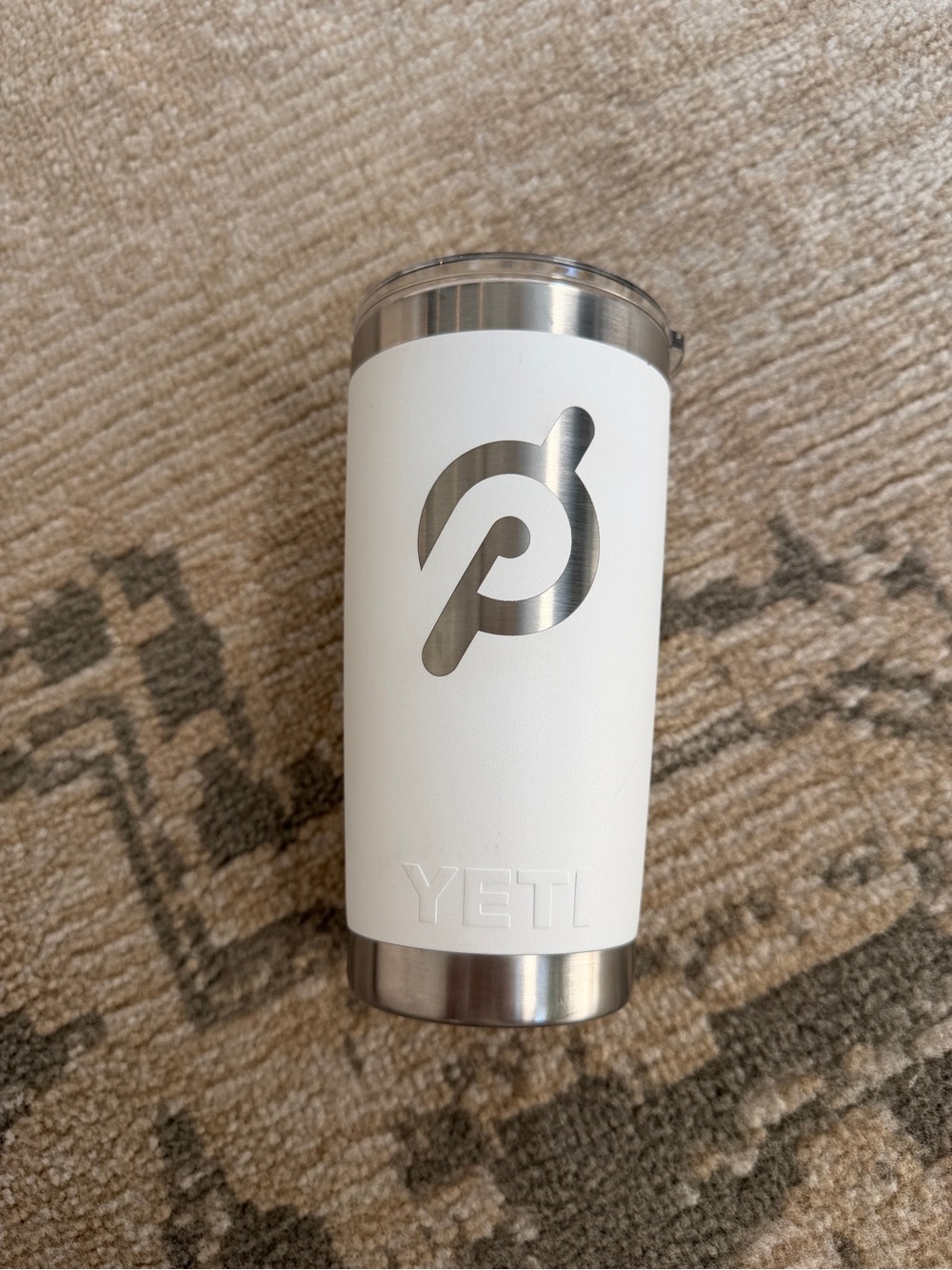 White Peloton x Yeti Mug - Picture 6 of 6